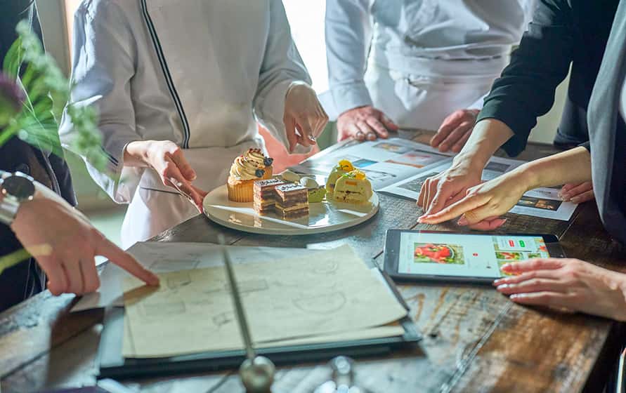 おふたりのこだわりを味わいで表現するオリジナルコースです。